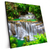 Xxl Wandbild Wald Wasserfall No 6 Quadrat Produktvorschau Seitlich