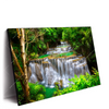 Xxl Wandbild Wald Wasserfall No 6 Querformat Produktvorschau Seitlich