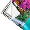 Xxl Wandbild Wald Wasserfall No 7 Quadrat Materialvorschau