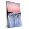 Xxl Wandbild Wasserfall Bei Abendroete Hochformat Produktvorschau Seitlich