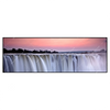 Xxl Wandbild Wasserfall Bei Abendroete Panorama Produktvorschau Frontal