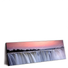 Xxl Wandbild Wasserfall Bei Abendroete Panorama Produktvorschau Seitlich