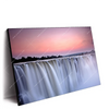 Xxl Wandbild Wasserfall Bei Abendroete Querformat Produktvorschau Seitlich