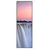 Xxl Wandbild Wasserfall Bei Abendroete Schmal Produktvorschau Frontal