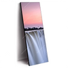 Xxl Wandbild Wasserfall Bei Abendroete Schmal Produktvorschau Seitlich