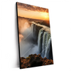 Xxl Wandbild Wasserfall Bei Abendsonne Hochformat Produktvorschau Seitlich