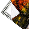 Xxl Wandbild Wasserfall In Herbstlandschaft Panorama Materialvorschau