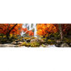 Xxl Wandbild Wasserfall In Herbstlandschaft Panorama Motivvorschau