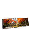 Xxl Wandbild Wasserfall In Herbstlandschaft Panorama Produktvorschau Seitlich