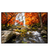Xxl Wandbild Wasserfall In Herbstlandschaft Querformat Produktvorschau Frontal