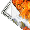 Xxl Wandbild Wasserfall In Herbstlandschaft Schmal Materialvorschau