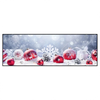 Xxl Wandbild Weihnachtskugeln Im Winterwunderland Panorama Produktvorschau Frontal