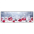 Xxl Wandbild Weihnachtskugeln Im Winterwunderland Panorama Produktvorschau Frontal