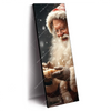 Xxl Wandbild Weihnachtsmann Fuettert Rentier Schmal Produktvorschau Seitlich