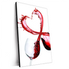 Xxl Wandbild Wein Liebe Hochformat Produktvorschau Seitlich