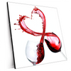 Xxl Wandbild Wein Liebe Quadrat Produktvorschau Seitlich