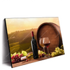 Xxl Wandbild Wein Toscana Querformat Produktvorschau Seitlich