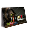 Xxl Wandbild Wein Trauben Querformat Produktvorschau Seitlich