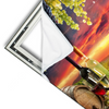 Xxl Wandbild Weinreben Im Abendlicht Querformat Materialvorschau