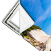 Xxl Wandbild Weisse Kreidefelswand Am Meer Querformat Materialvorschau