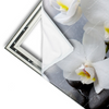 Xxl Wandbild Weisse Orchideen Querformat Materialvorschau