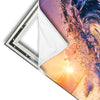 Xxl Wandbild Welle Im Sonnenuntergang Hochformat Materialvorschau