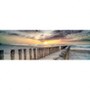 Xxl Wandbild Wellenbrecher Am Nordseestrand Panorama Motivvorschau