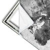 Xxl Wandbild Weltkarte Grautoene Hochformat Materialvorschau