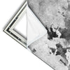 Xxl Wandbild Weltkarte Grautoene Schmal Materialvorschau