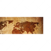 Xxl Wandbild Weltkarte Rostoptik Panorama Motivvorschau
