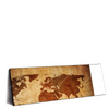 Xxl Wandbild Weltkarte Rostoptik Panorama Produktvorschau Seitlich