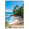 Xxl Wandbild Wilder Karibischer Strand Hochformat Produktvorschau Frontal