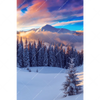 Xxl Wandbild Winterliches Gebirge Hochformat Motivvorschau