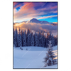 Xxl Wandbild Winterliches Gebirge Hochformat Produktvorschau Frontal