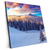 Xxl Wandbild Winterliches Gebirge Quadrat Produktvorschau Seitlich