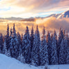 Xxl Wandbild Winterliches Gebirge Querformat Zoom