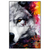 Xxl Wandbild Wolf Mit Bunten Farbspritzern Hochformat Produktvorschau Frontal