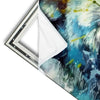 Xxl Wandbild Wolf Mit Bunten Farbspritzern No 2 Hochformat Materialvorschau