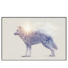 Xxl Wandbild Wolf Wald No 1 Querformat Produktvorschau Frontal