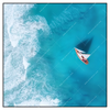 Xxl Wandbild Yacht Im Meer Quadrat Produktvorschau Frontal