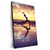 Xxl Wandbild Yoga Am Lila Strand Hochformat Produktvorschau Seitlich