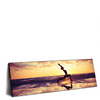 Xxl Wandbild Yoga Am Lila Strand Panorama Produktvorschau Seitlich