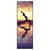 Xxl Wandbild Yoga Am Lila Strand Schmal Produktvorschau Frontal