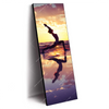 Xxl Wandbild Yoga Am Lila Strand Schmal Produktvorschau Seitlich