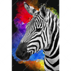 Xxl Wandbild Zebra Pop Art No 1 Hochformat Motivvorschau