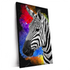 Xxl Wandbild Zebra Pop Art No 1 Hochformat Produktvorschau Seitlich
