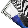 Xxl Wandbild Zebra Pop Art No 1 Querformat Materialvorschau