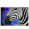 Xxl Wandbild Zebra Pop Art No 1 Querformat Produktvorschau Frontal