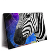 Xxl Wandbild Zebra Pop Art No 1 Querformat Produktvorschau Seitlich