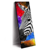 Xxl Wandbild Zebra Pop Art No 1 Schmal Produktvorschau Seitlich